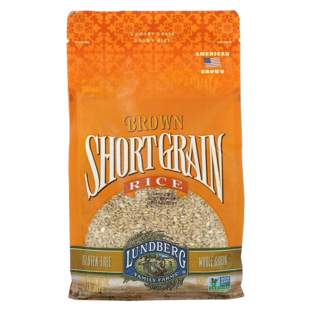 Brown Short Grain Rice - Lundberg (907g) - BCause