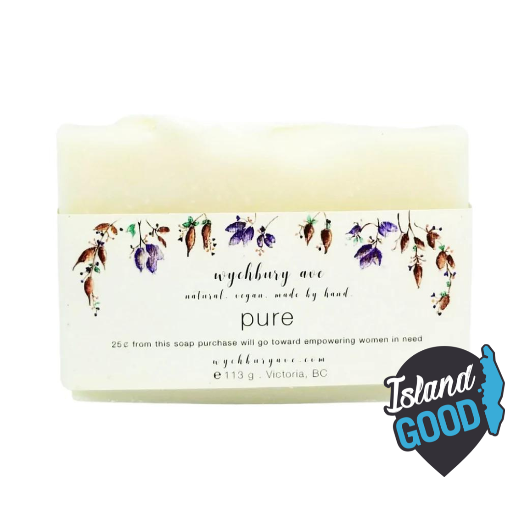 Pure Bar Soap (Unscented) (130g) - Wychbury Ave - BCause