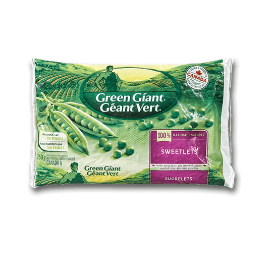 Sweetlets Young Peas (Frozen) - Green Giant (750g) - BCause