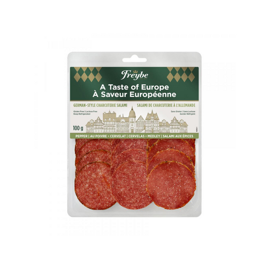Taste of Europe (Cervelat, Pepper and Medley Salami) - Freybe (100g) - BCause