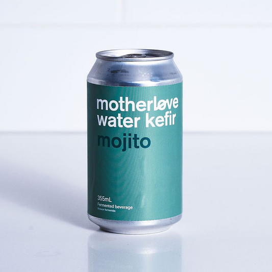 Mojito Water Kefir - Motherlove Ferments (355ml) - BCause