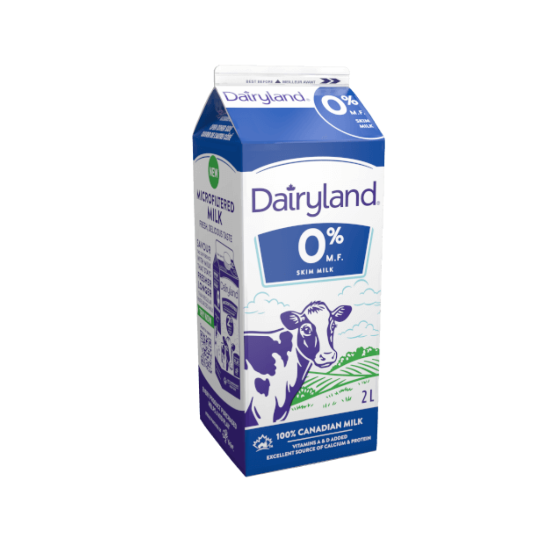 Skim Milk 0% - Dairyland (2L) - BCause