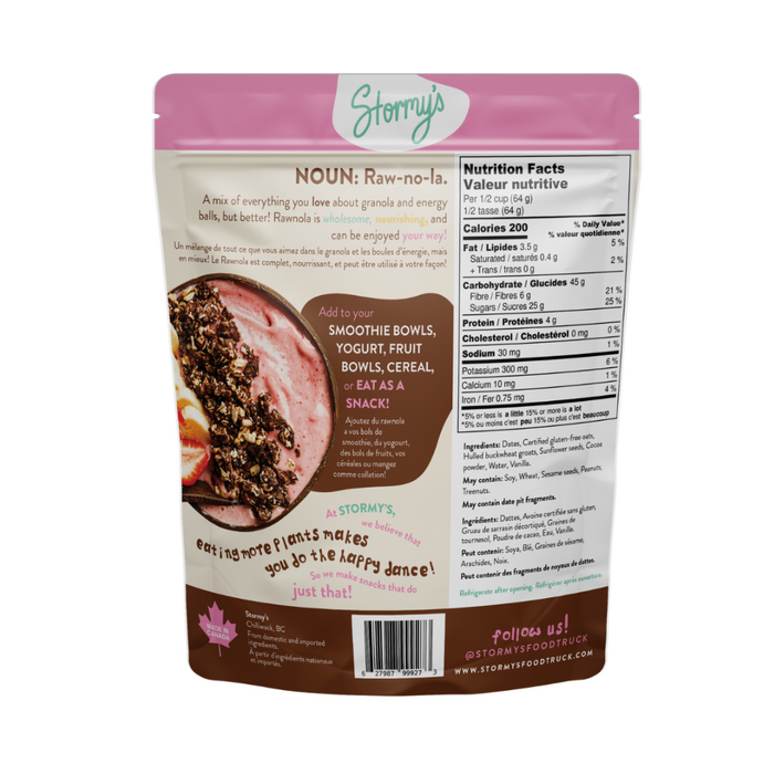 Chocolatey - Stormy's Rawnola (250g) - BCause