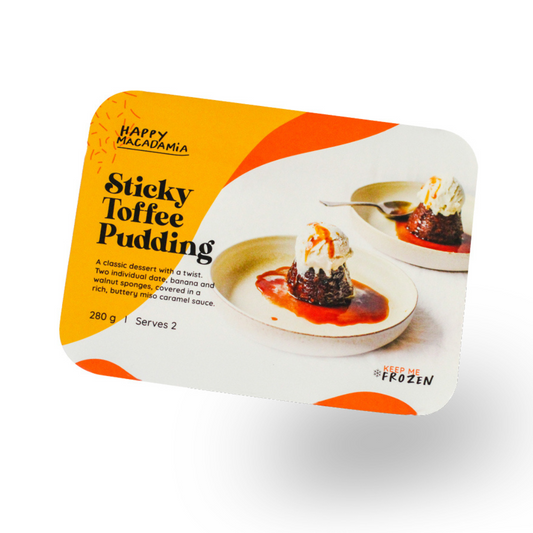 Sticky Toffee Pudding - Happy Macadamia (280g) - BCause