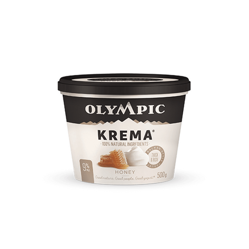 Krema Honey Yogurt - Olympic Dairy (500g) - BCause