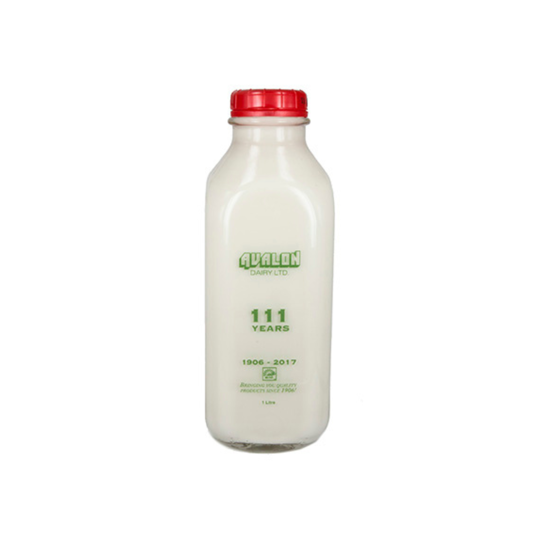 Organic Homogenized Milk - Avalon Dairy (1 lt) - BCause