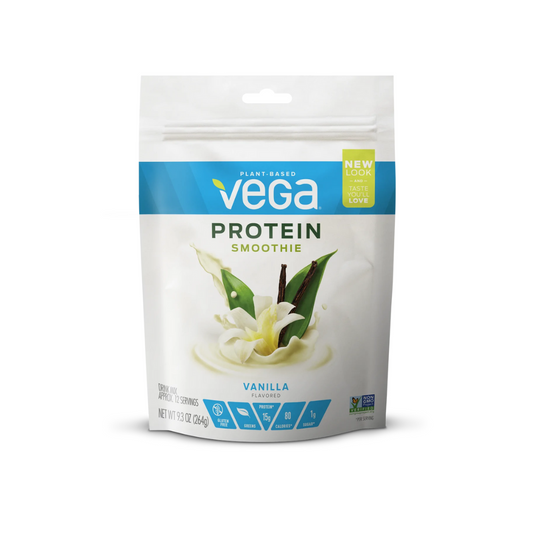 Vanilla Protein Smoothie Plant-Based Protein Powder - Vega (264g) - BCause