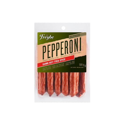 Damn Hot Pepperoni - Freybe (500g) - BCause
