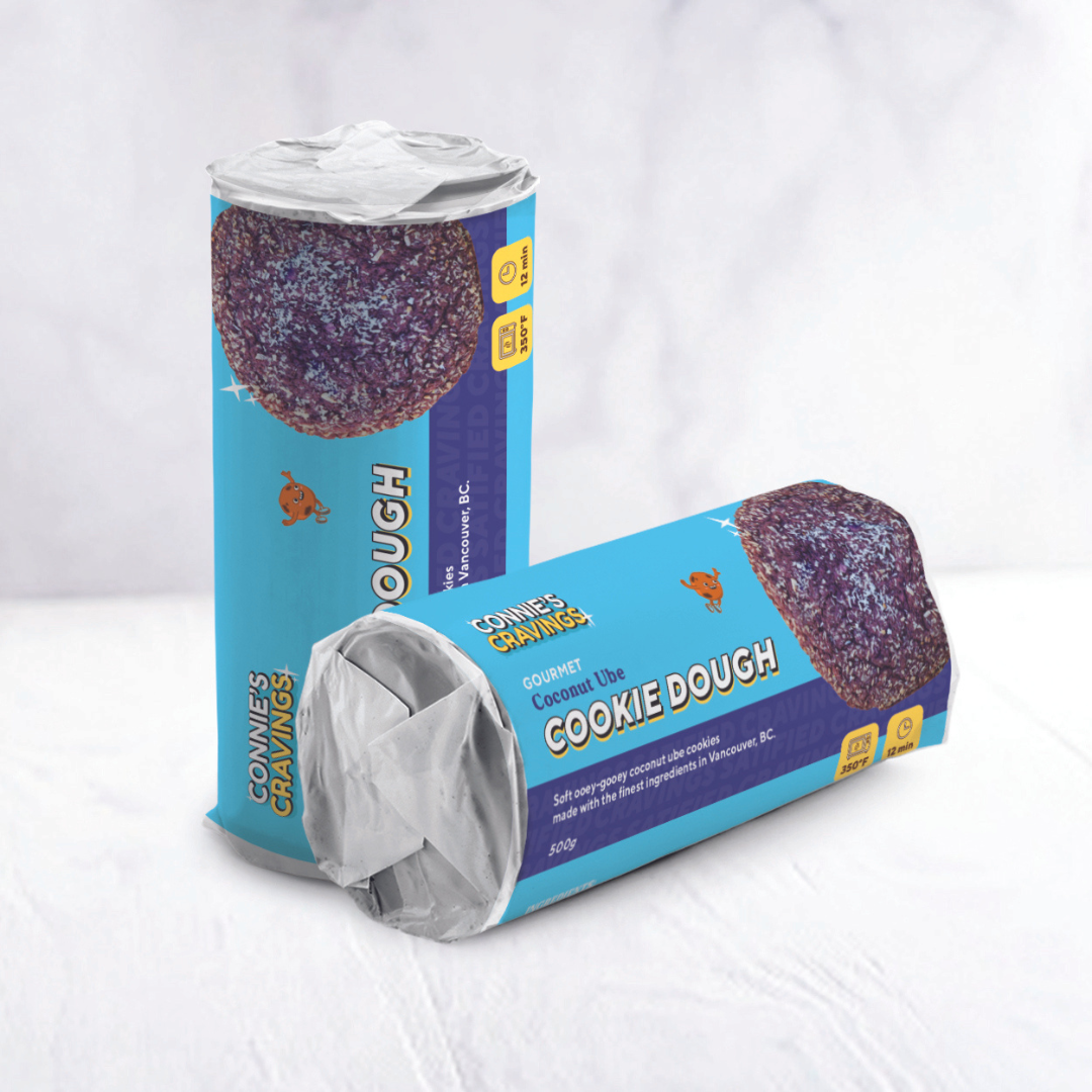 Coconut Ube Cookie Dough - Connie's Cravings (500g) - BCause