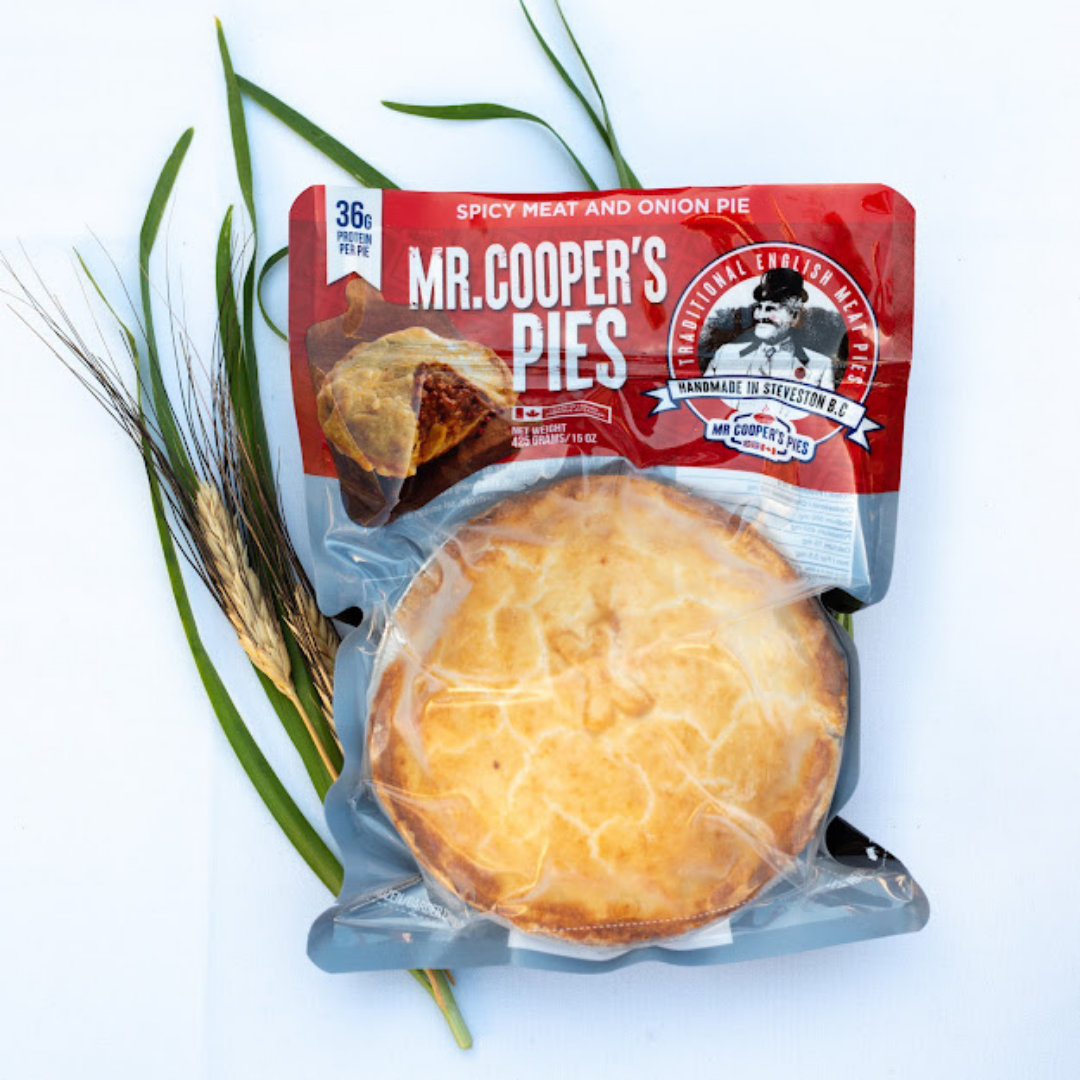Spicy Meat & Onion Pot Pie - Mr. Cooper's Pies (425g) - BCause