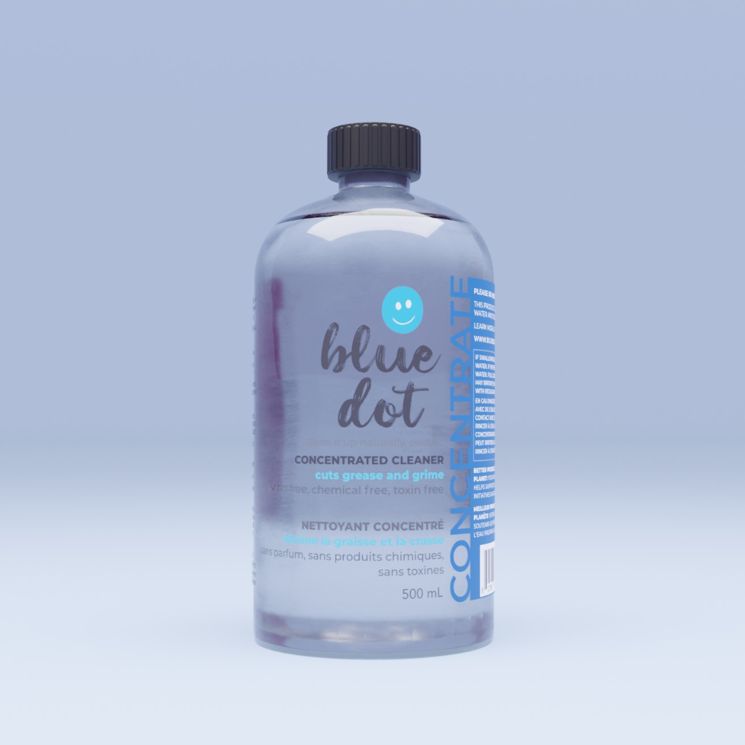 Cleaner Concentrate/Refill - Blue Dot (500ml) - BCause