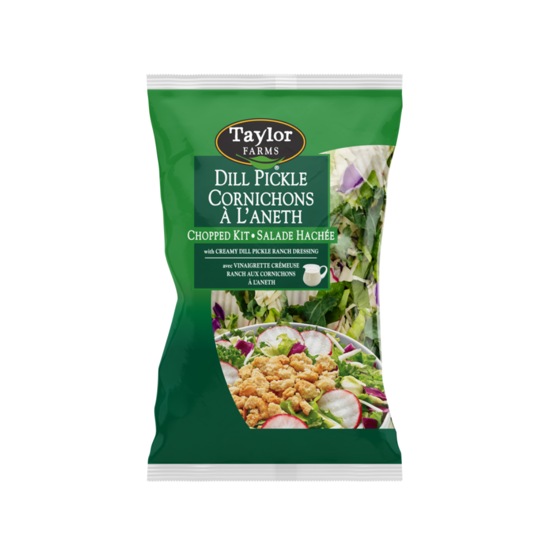 Dill Pickle Salad Kit (13.3oz) - Taylor Farms - BCause