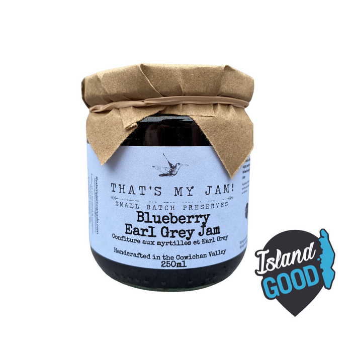 Blueberry Earl Grey Jam - That's My Jam (250ml) - BCause