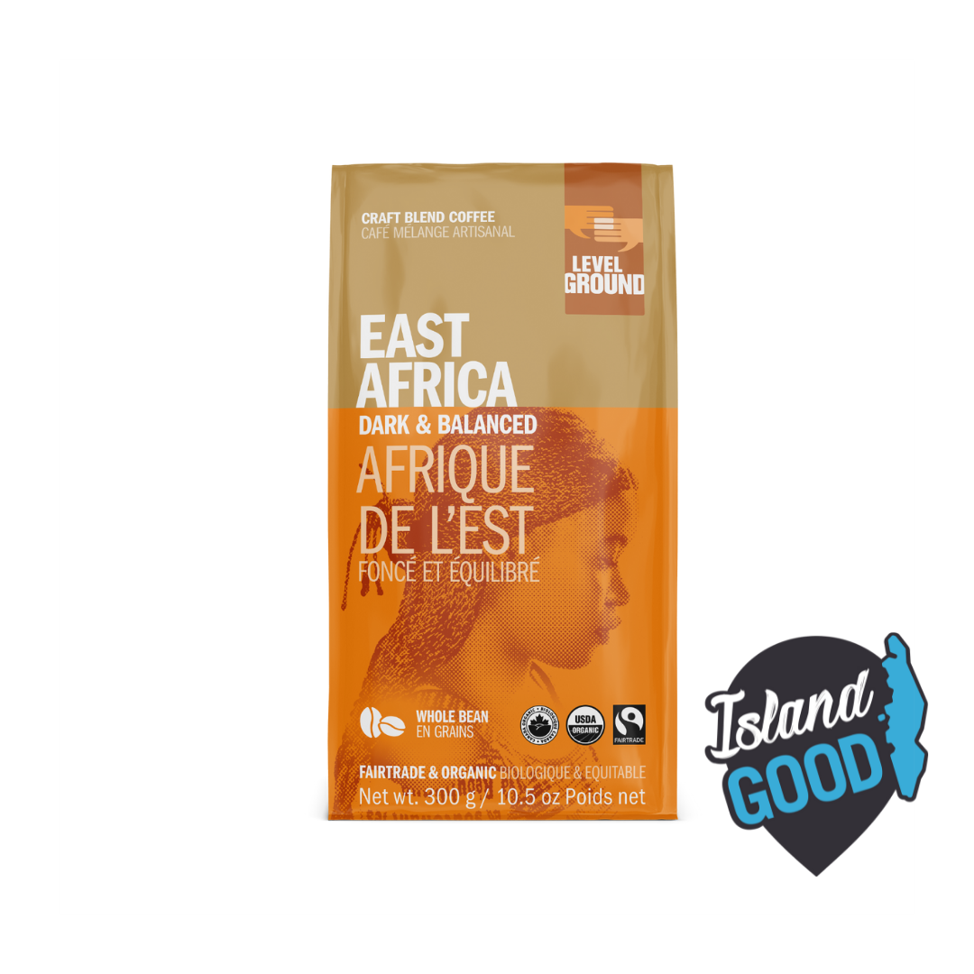 East Africa Craft Blend Whole Bean Coffee - Level Ground - (300g) - BCause