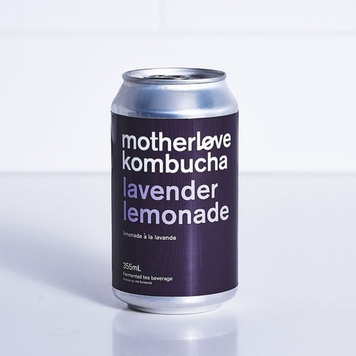 Lavender Lemonade Kombucha - Motherlove Ferments (355ml) - BCause