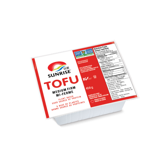 Medium Firm Tofu - Sunrise (454g) - BCause