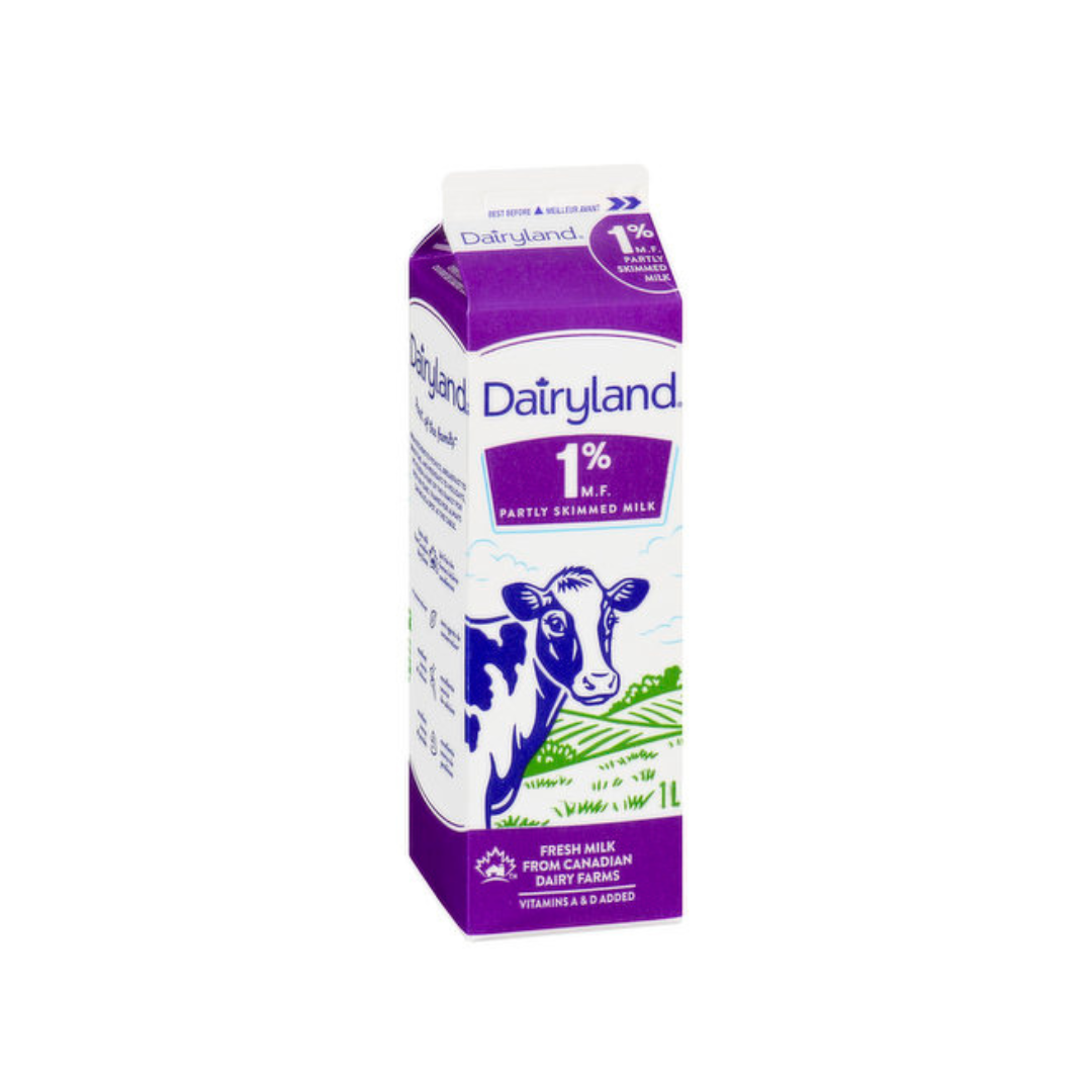 1% Milk - Dairyland (1L) - BCause