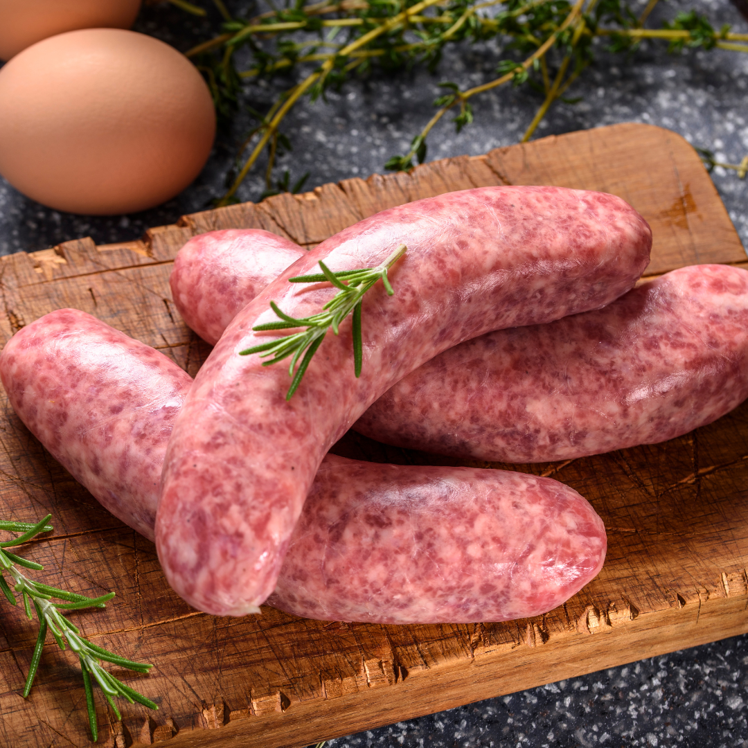 Mild Italian Sausages (1lb) - Berryman Brothers Meats - BCause