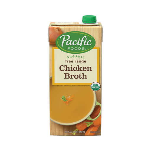 Organic Chicken Broth - Pacific Foods (946ml) - BCause