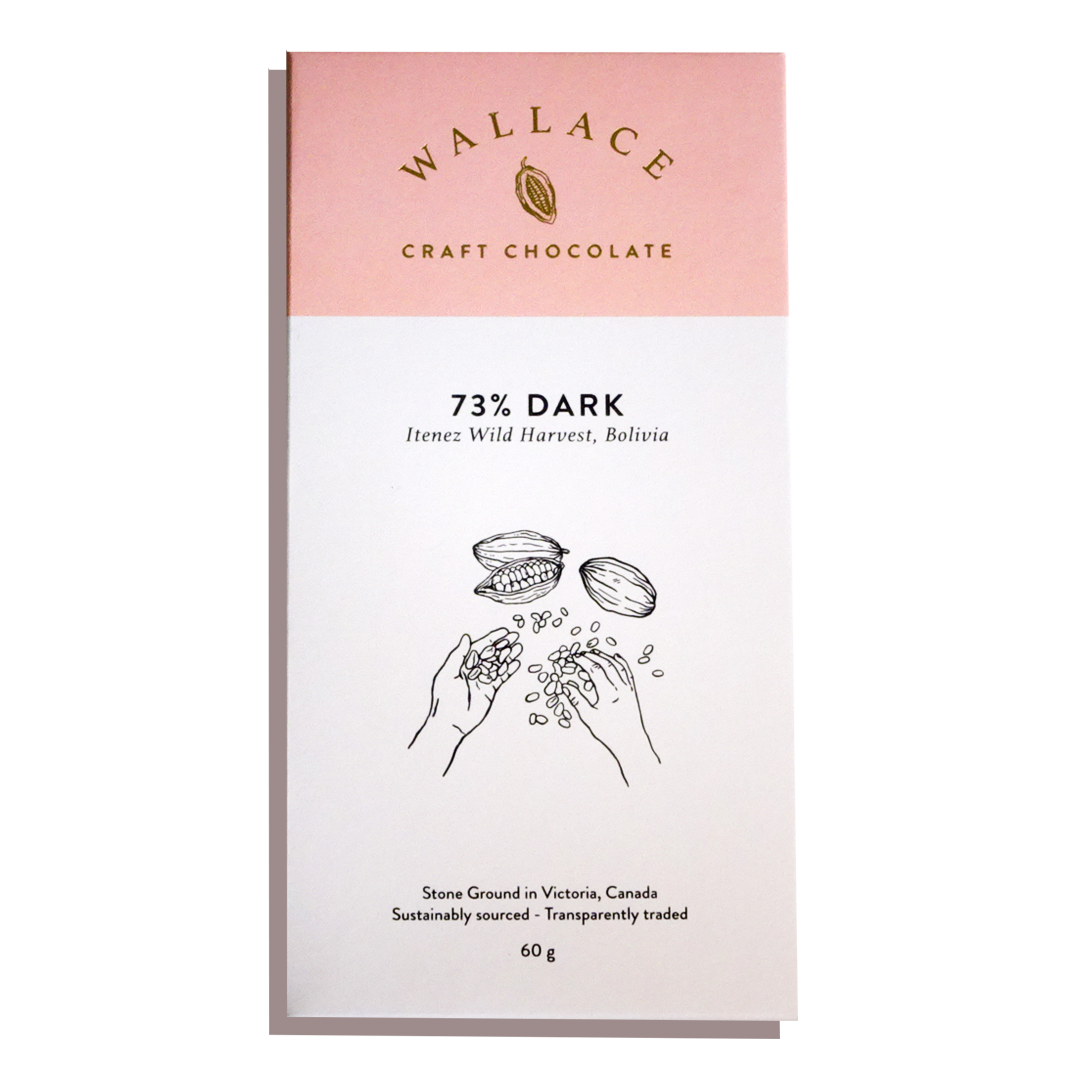 Bolivia 73% Dark Chocolate - Wallace Craft Chocolate (60g) - BCause