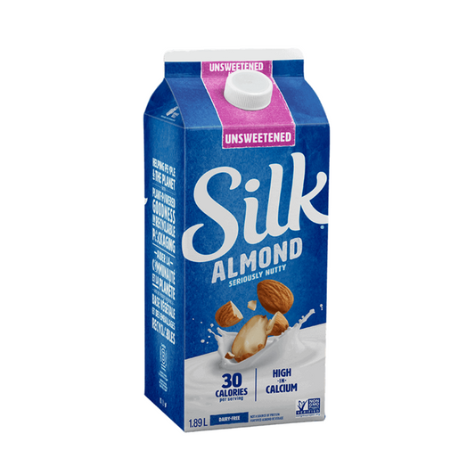 Unsweetened Original Almond Milk - Silk (1.75L) - BCause