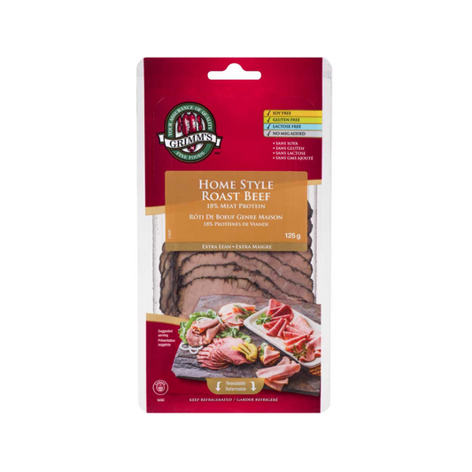 Home Style Roast Beef - Grimm's Fine Foods (125g) - BCause