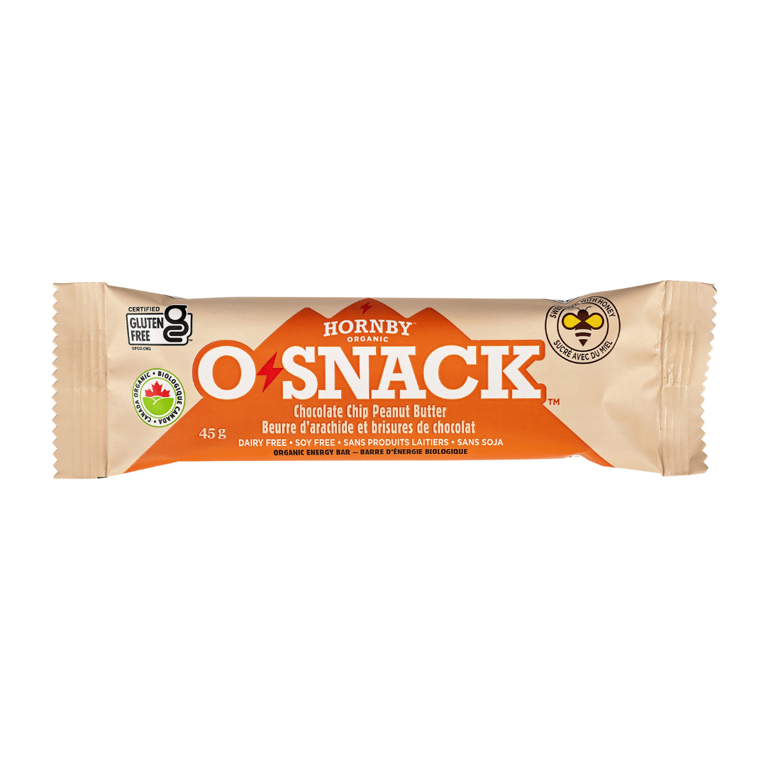 Chocolate Chip Peanut Butter OSnack Bar - Hornby Organic (45g) - BCause