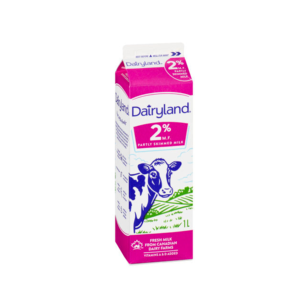 2% Milk - Dairyland (1L) - BCause