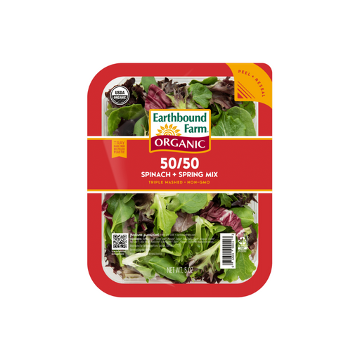Spinach & Spring Mix (5oz) - Earthbound Farm Organic - BCause