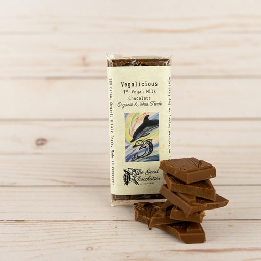 Vegalicious Vegan Milk Chocolate - The Good Chocolatier (45g) - BCause