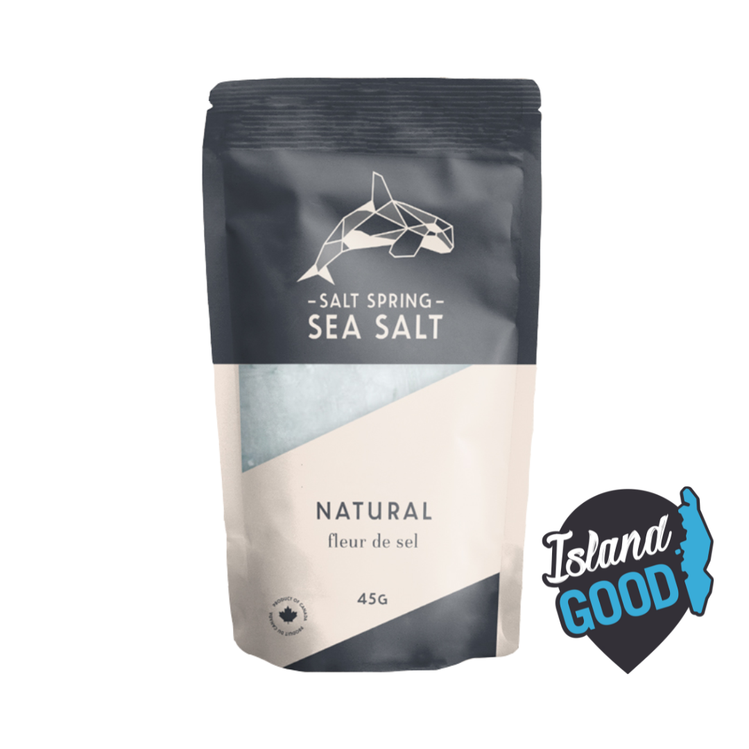 Natural Fleur de Sel - Salt Spring Sea Salt (45g) - BCause