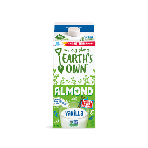 Vanilla Almond Milk - Earth's Own (1.89L) - BCause
