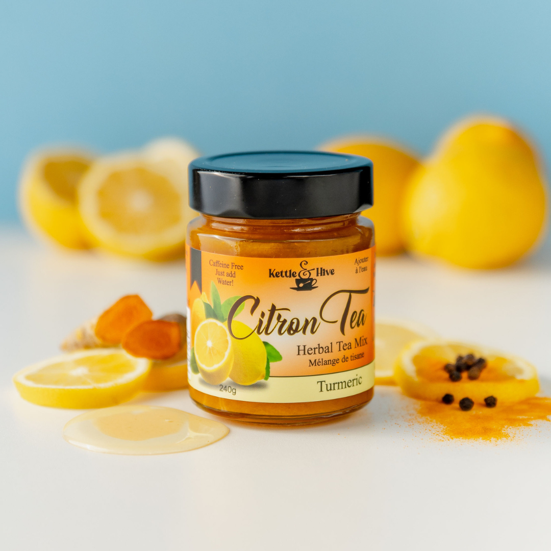 Turmeric (Citron Tea Concentrate) - Kettle & Hive (240g) - BCause