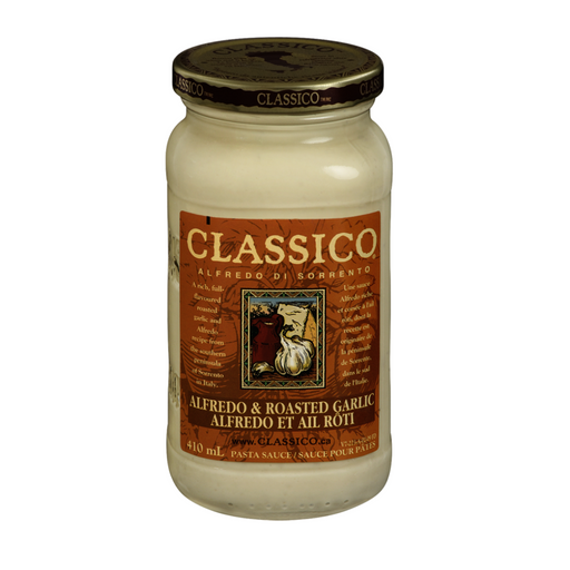 Roasted Garlic Alfredo Pasta Sauce - Classico (650ml) - BCause