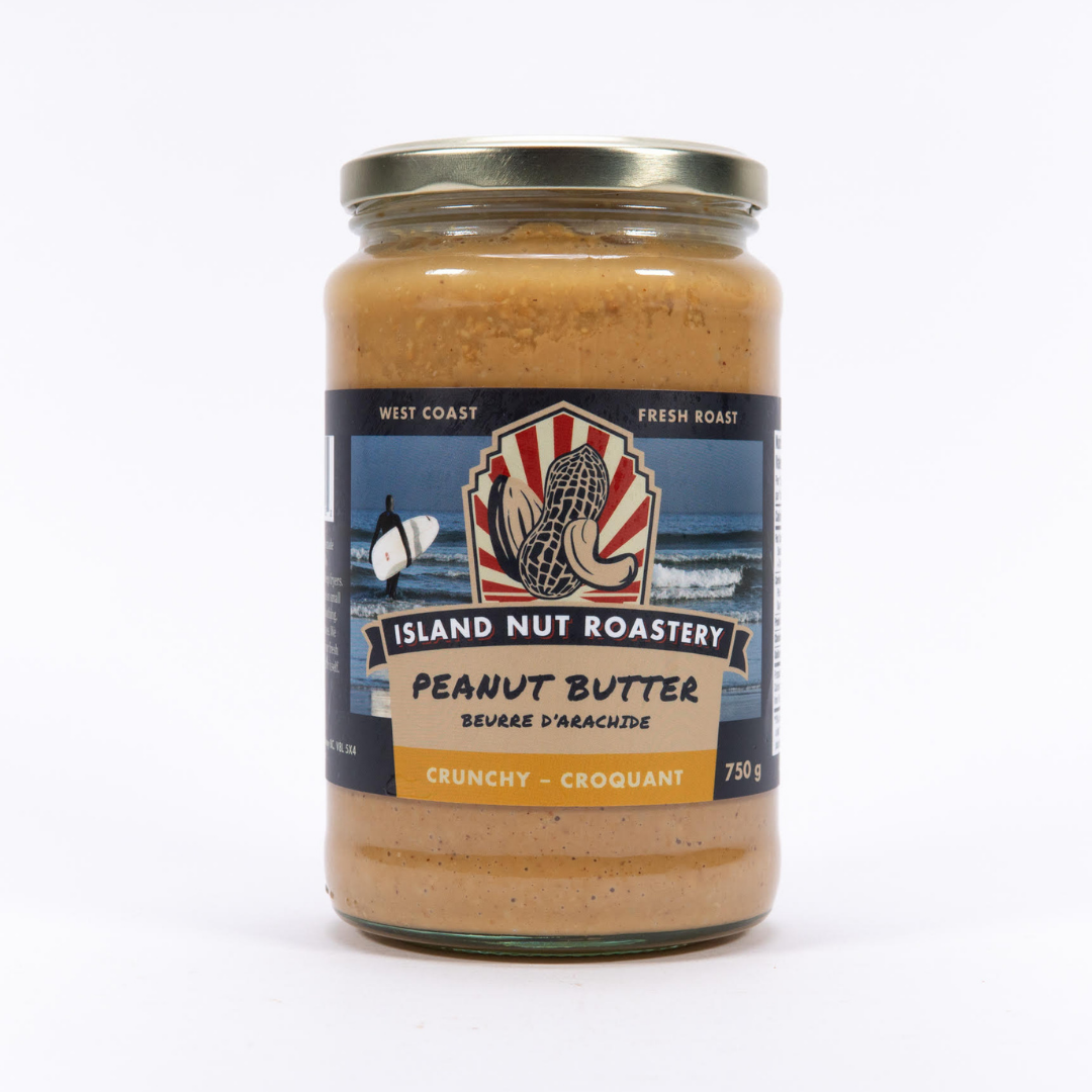 Crunchy Peanut Butter - Island Nut Roastery (375g & 750g) - BCause
