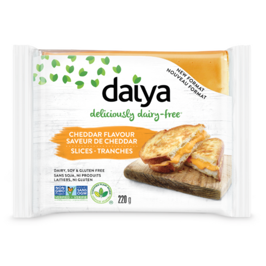 Cheddar Slices - Daiya (220g) - BCause