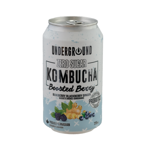 Boosted Berry - Underground Kombucha (4x355 ml) - BCause