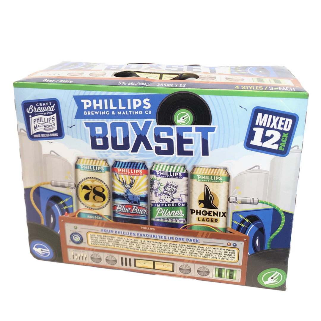 Boxset Mixer - Phillips Brewing (12pk)* - BCause