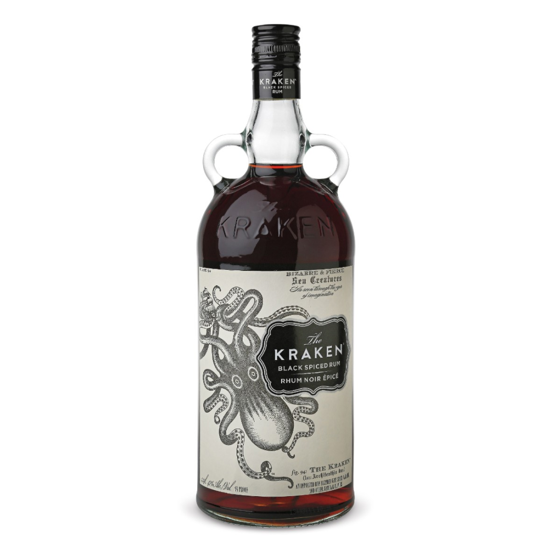 Kraken Spiced Dark Rum (750ml)* - BCause