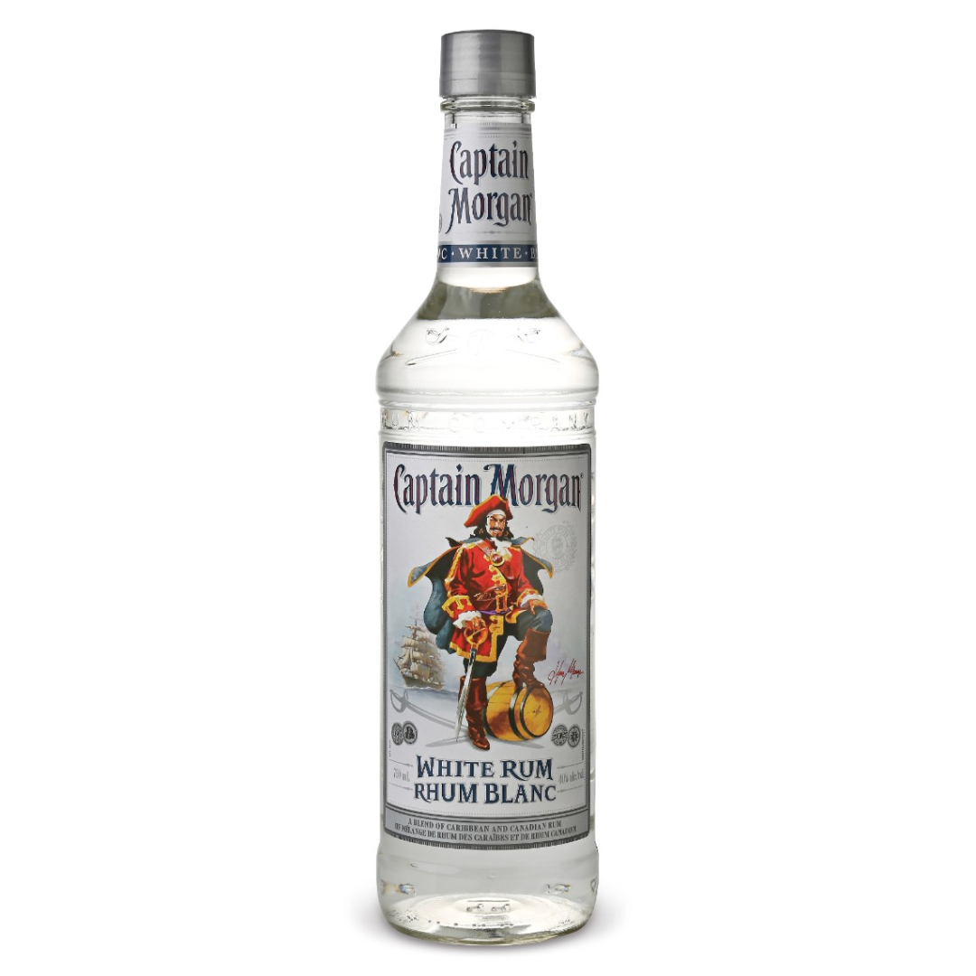 Captain Morgan White Rum (750ml)* - BCause