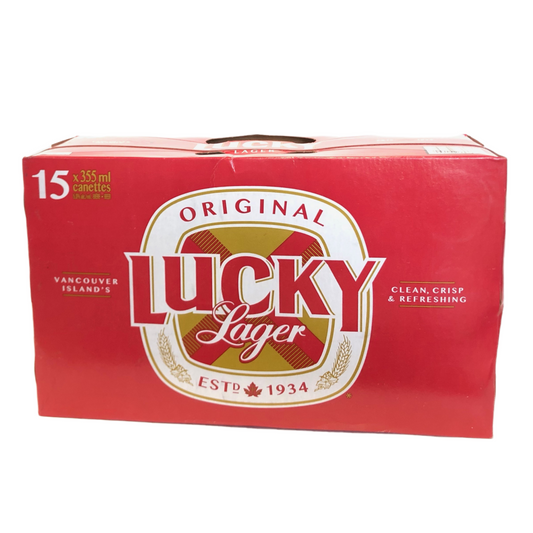 Lucky Lager (15pk)* - BCause