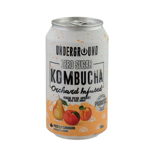 Orchard Infused - Underground Kombucha (4x355 ml) - BCause