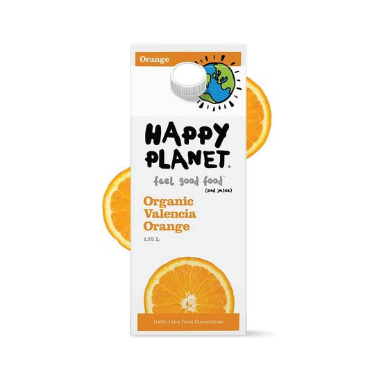 Organic Valencia Orange - Happy Planet (1.75 L) - BCause