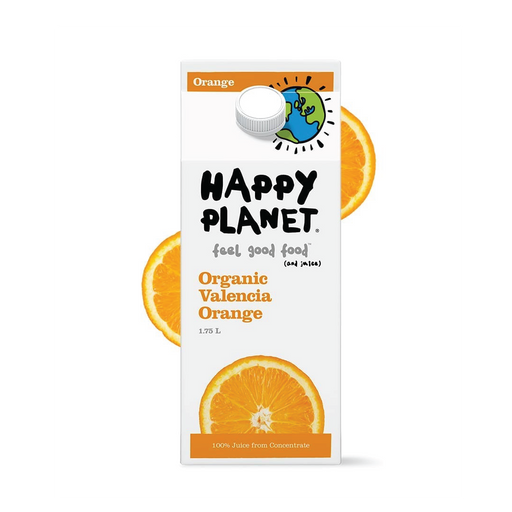 Organic Valencia Orange - Happy Planet (1.75 L) - BCause
