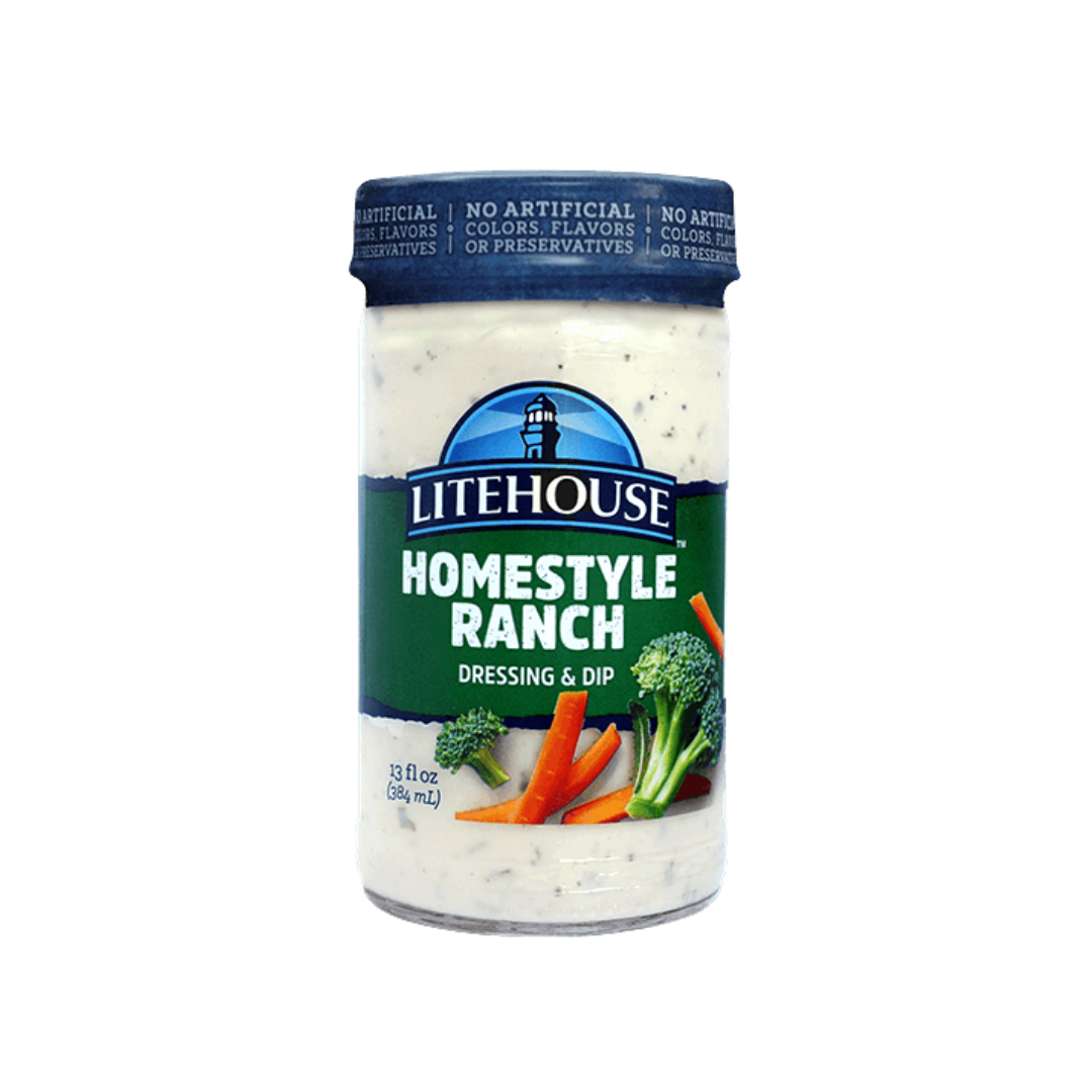Homestyle Ranch (384ml) - Litehouse Dressing - BCause