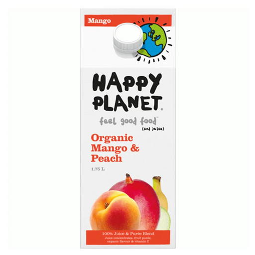 Organic Mango Peach - Happy Planet (1.75 L) - BCause