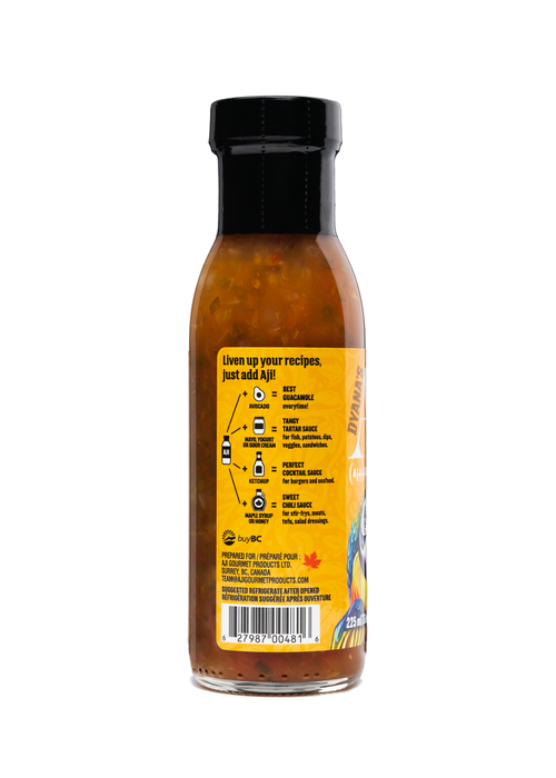 Mild Chunky Chili Sauce - Dyana's Aji (225ml) - BCause