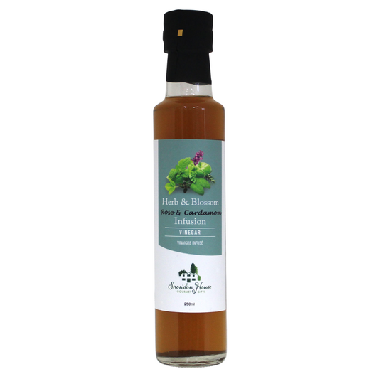 Herb & Blossom Rose and Cardamon Infusion Vinegar - Snowdon House (250ml) - BCause
