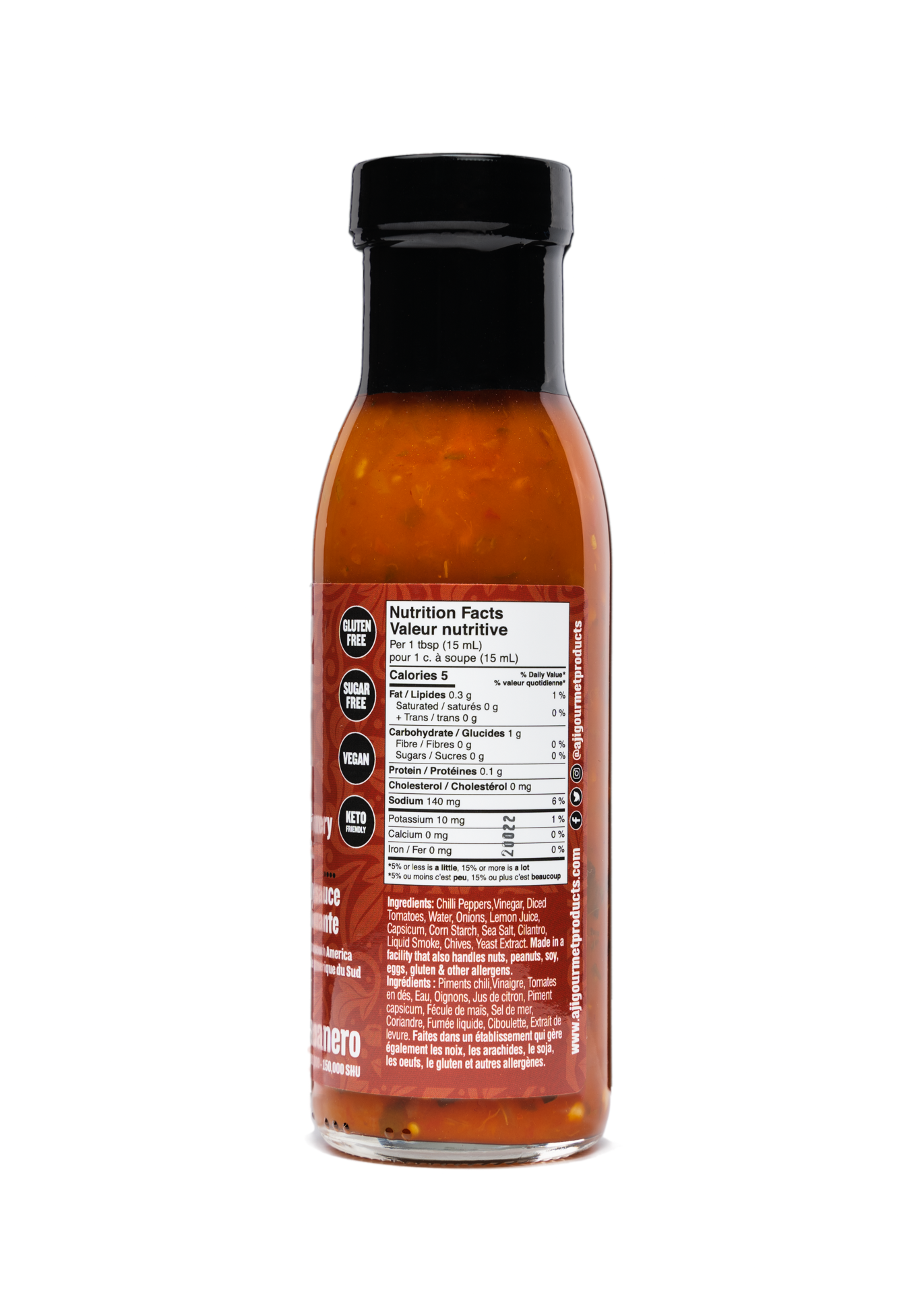 Smokin' Habanero Very Hot Sauce - Dyana's Aji (225ml) - BCause