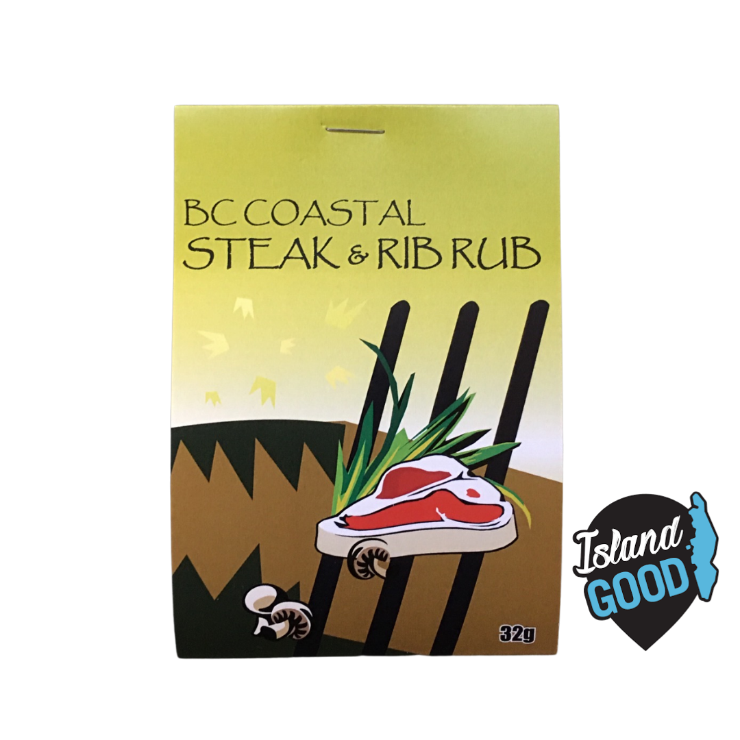 Steak & Rib Rub - BC Coastal Grilling - All Natural Rubs (26g) - BCause